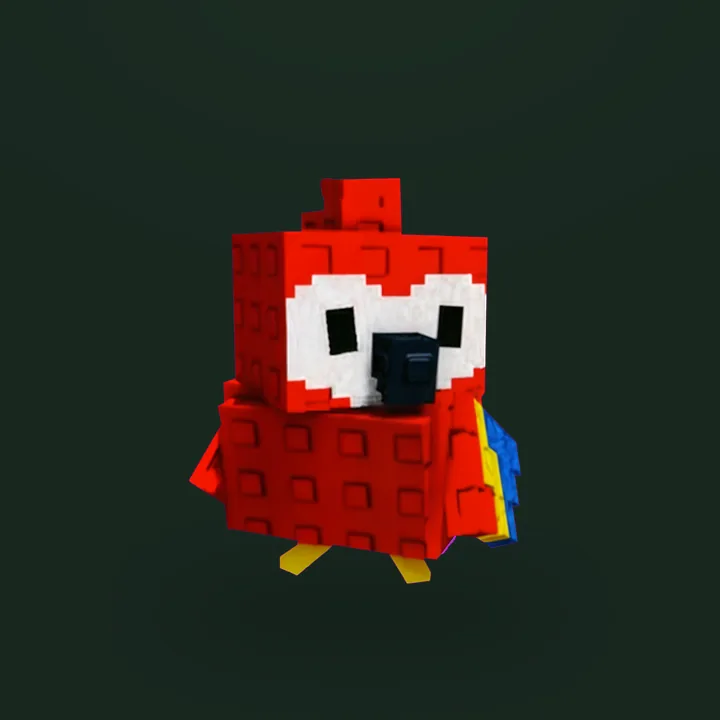 Scarlet Macaw - Grow a Garden